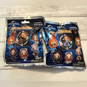 2 X Universal Horror 3D Figural Bag Clip Series 4